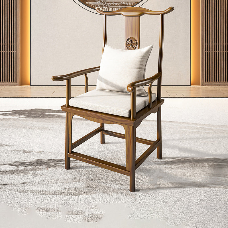 Contemporary Style Chair Wood Dining Accent Chair for Kitchen