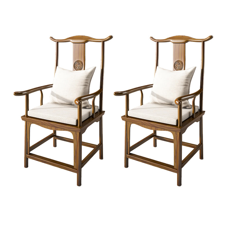 Contemporary Style Chair Wood Dining Accent Chair for Kitchen
