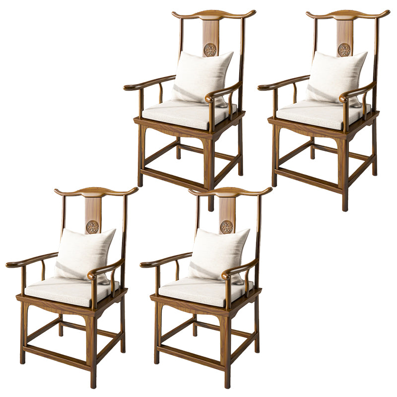 Contemporary Style Chair Wood Dining Accent Chair for Kitchen