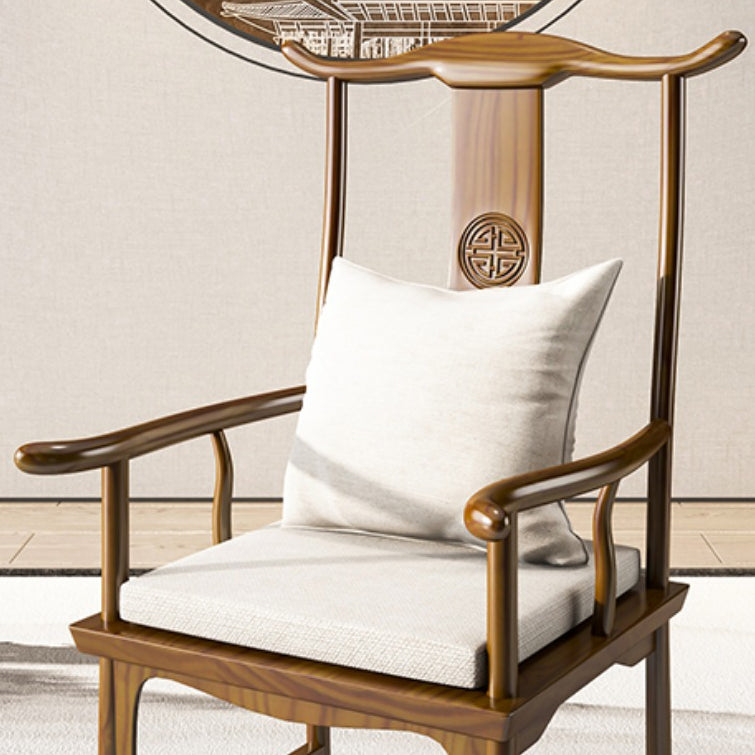 Contemporary Style Chair Wood Dining Accent Chair for Kitchen