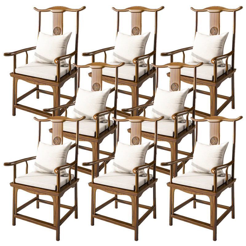 Contemporary Style Chair Wood Dining Accent Chair for Kitchen