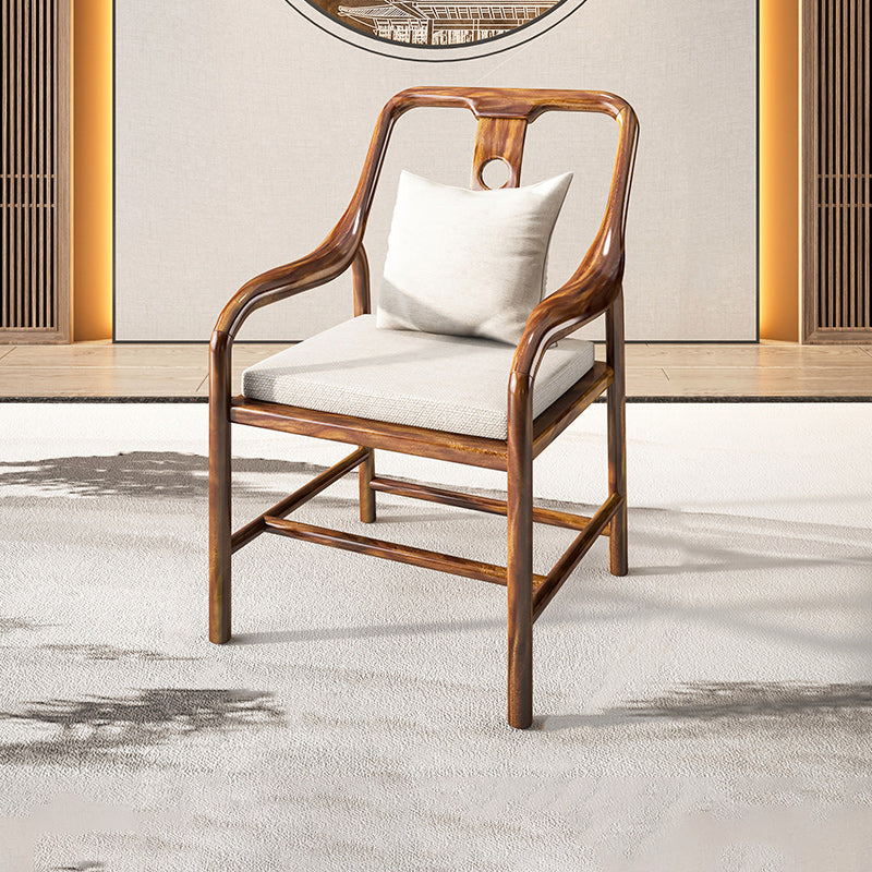 Contemporary Style Chair Wood Dining Accent Chair for Kitchen