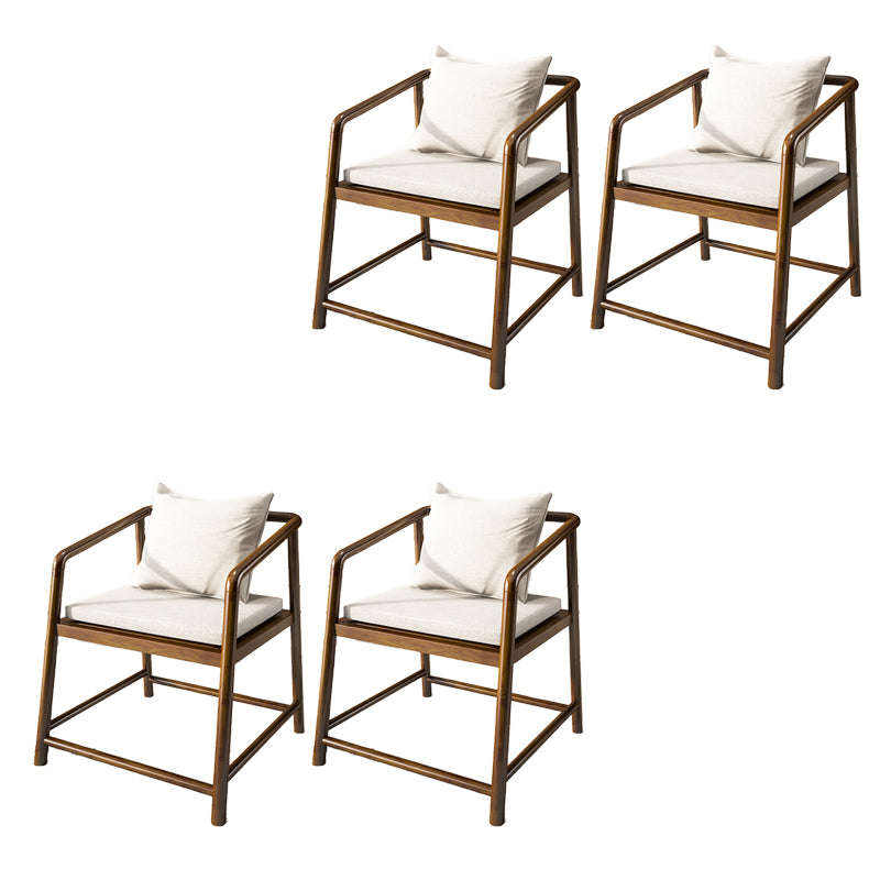 Contemporary Style Chair Wood Dining Accent Chair for Kitchen