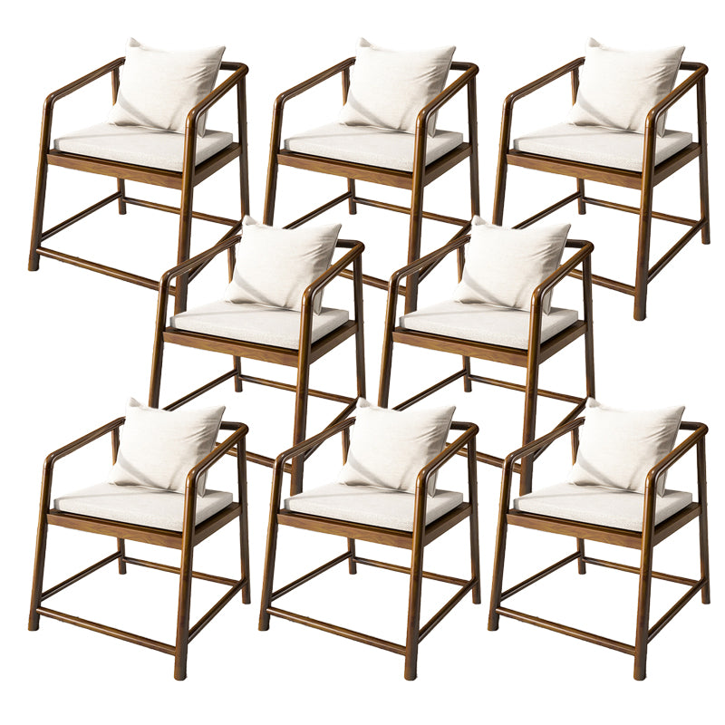 Contemporary Style Chair Wood Dining Accent Chair for Kitchen