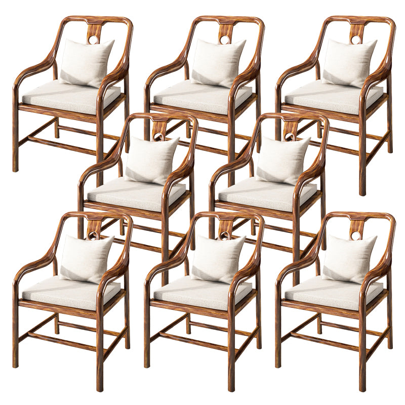 Contemporary Style Chair Wood Dining Accent Chair for Kitchen