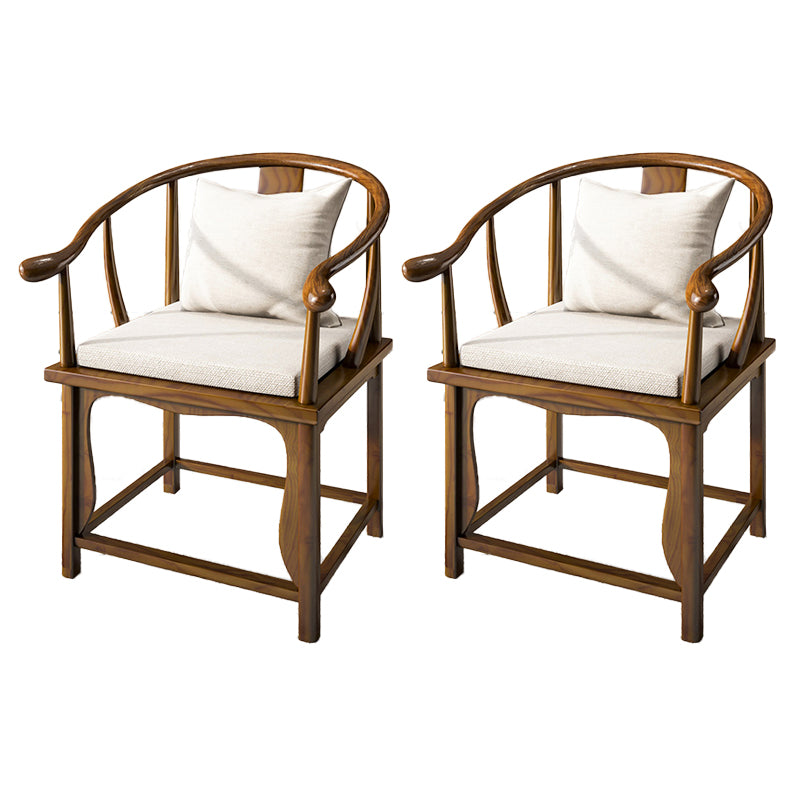 Contemporary Style Chair Wood Dining Accent Chair for Kitchen