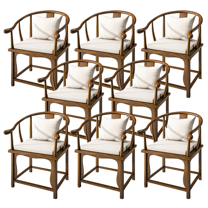 Contemporary Style Chair Wood Dining Accent Chair for Kitchen
