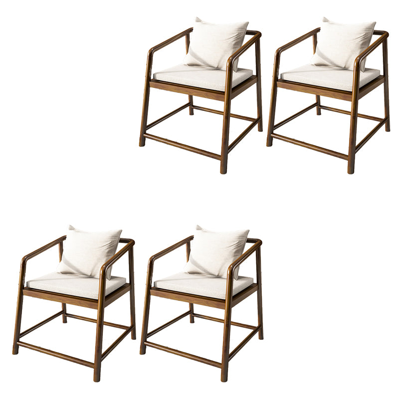 Contemporary Style Chair Wood Dining Accent Chair for Kitchen