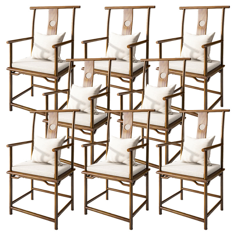 Contemporary Style Chair Wood Dining Accent Chair for Kitchen