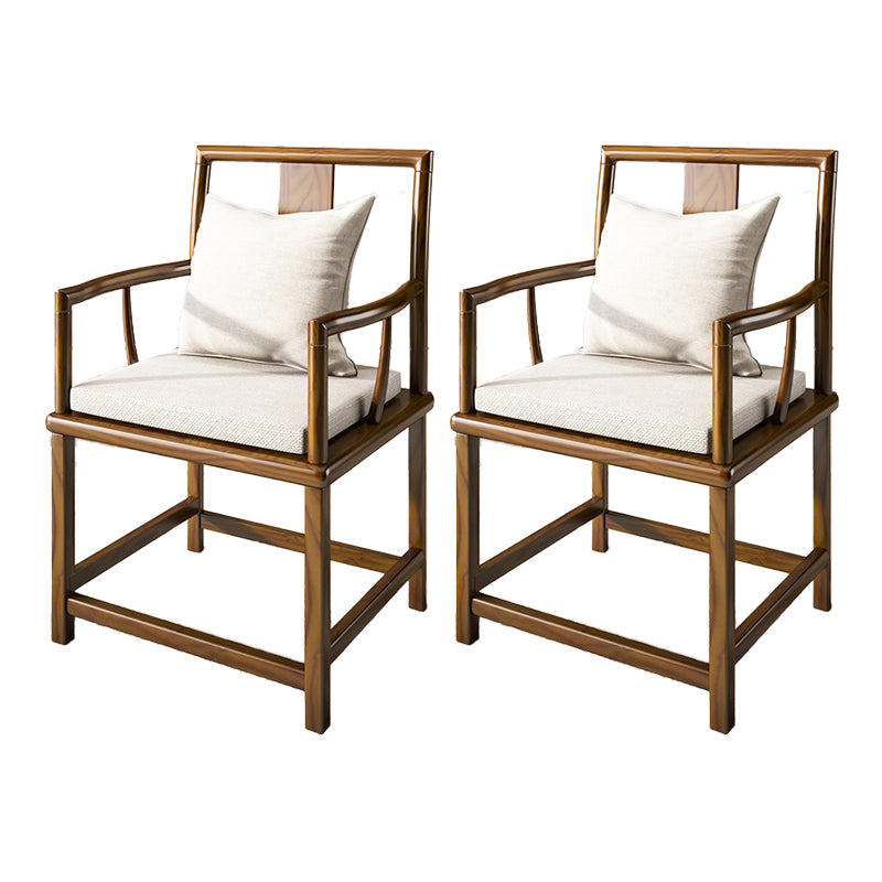 Contemporary Style Chair Wood Dining Accent Chair for Kitchen