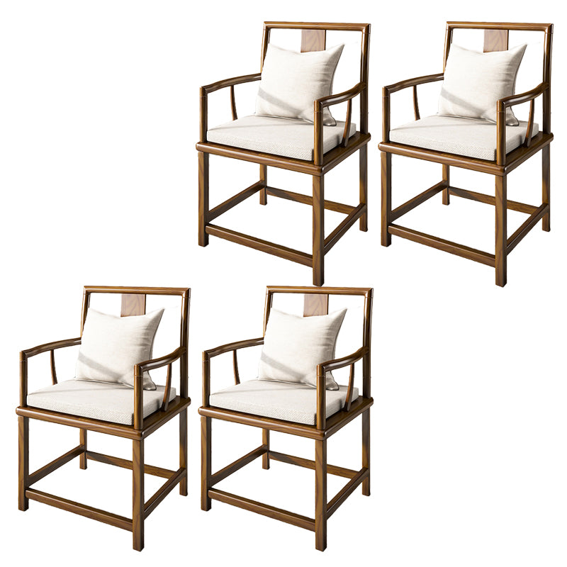 Contemporary Style Chair Wood Dining Accent Chair for Kitchen