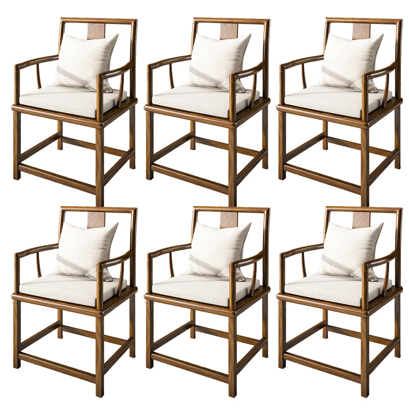 Contemporary Style Chair Wood Dining Accent Chair for Kitchen