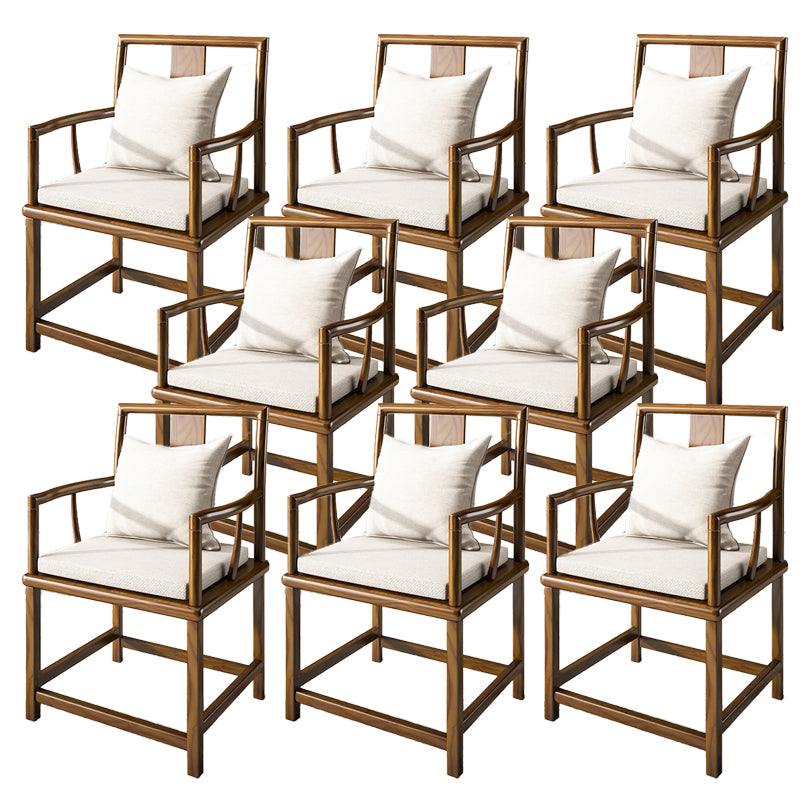Contemporary Style Chair Wood Dining Accent Chair for Kitchen