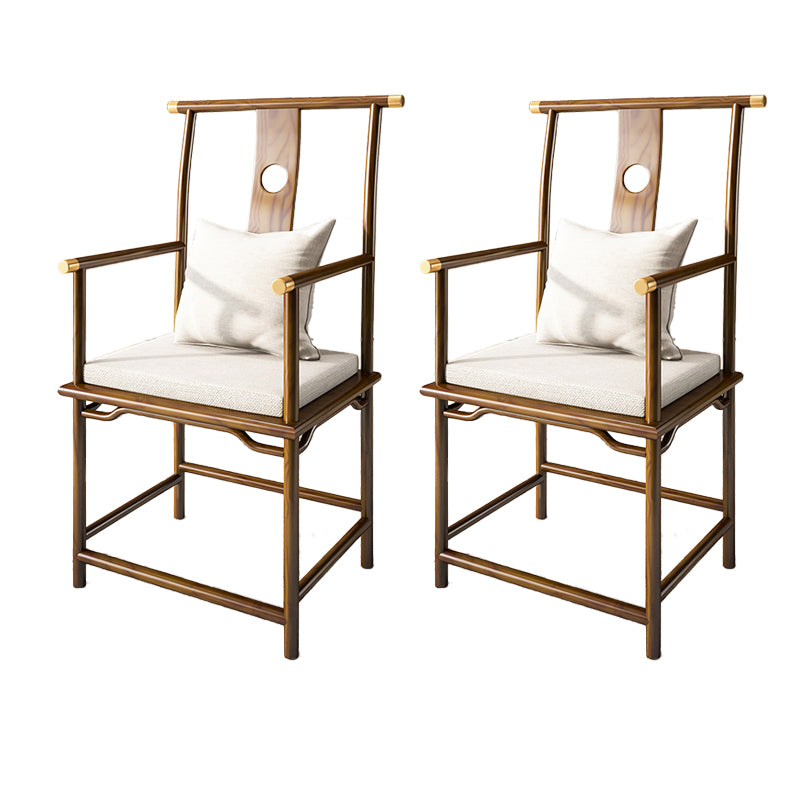 Contemporary Style Chair Wood Dining Accent Chair for Kitchen