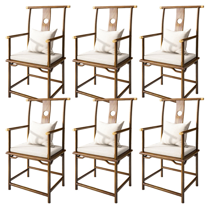 Contemporary Style Chair Wood Dining Accent Chair for Kitchen