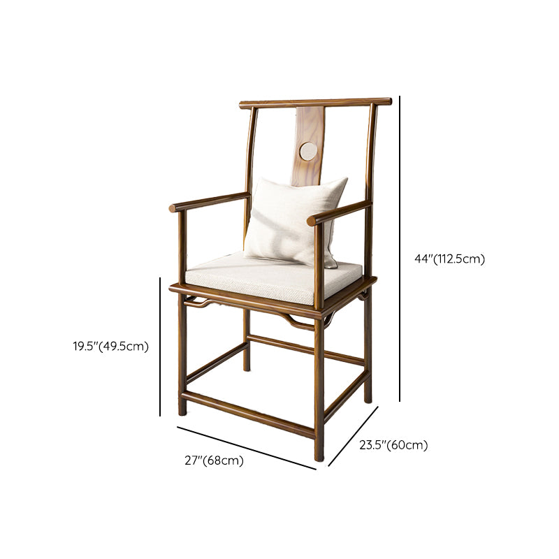Contemporary Style Chair Wood Dining Accent Chair for Kitchen