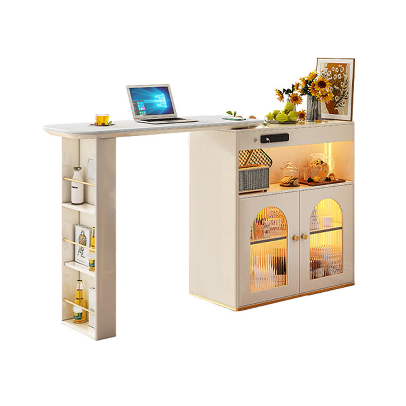 1/2/3 Pieces Modern Sintered Stone Top Multi Purpose Dining Set for Home