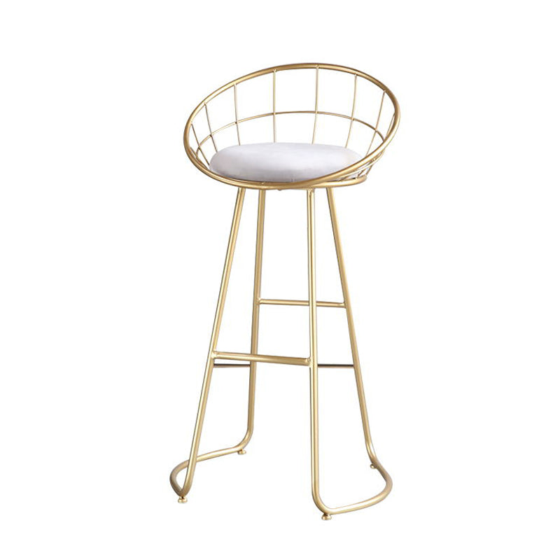 1/3 Pieces Glam Gold Granite Top Metal Frame Indoor Bar Table Set