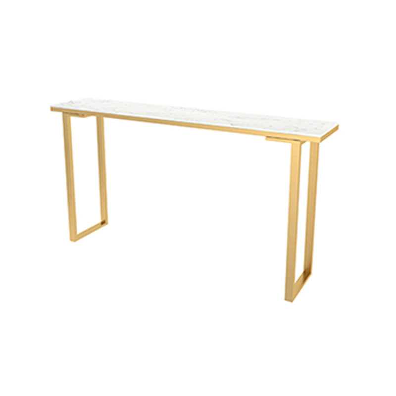 Rectangle Pub Height Dining Table Glam Bistro Bar Height Cocktail Table