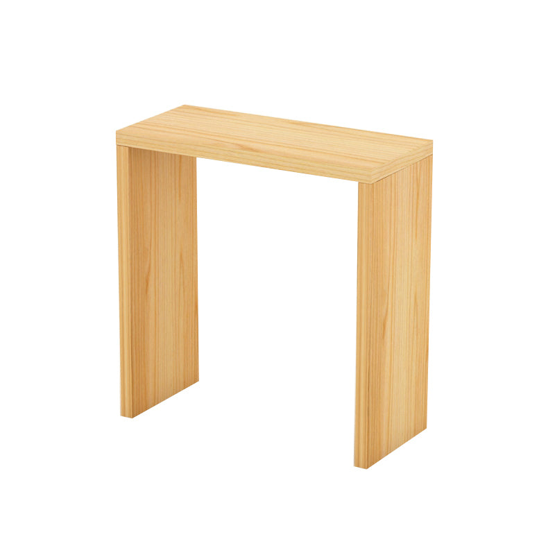 Modern Bar Dining Table Rectangle Wooden Frame Bar Table for Kitchen