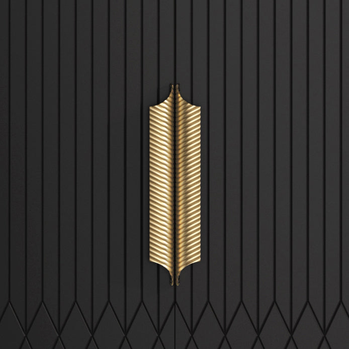 Glam Sideboard Cabinet Marble Sideboard Table with Legs for Kitchen