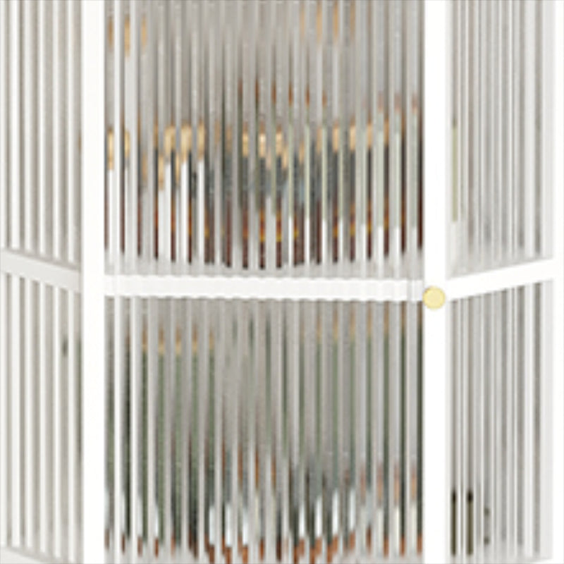 Contemporary Curio Cabinet Metal Corner Unit Buffet Cabinet for Dining Room