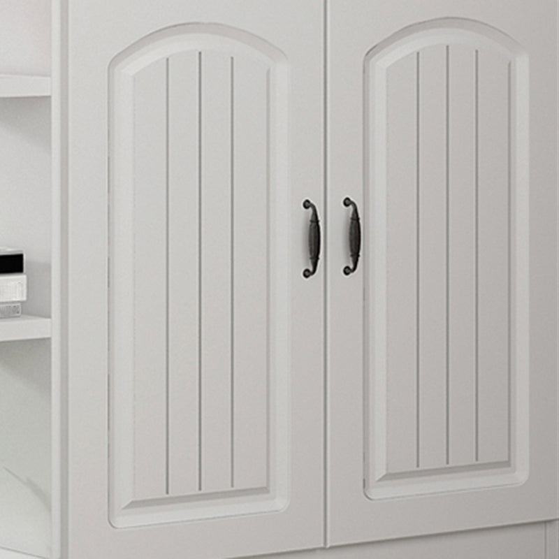 Modern Cabinet Water Resistant Wood Accent Cabinet with Doors