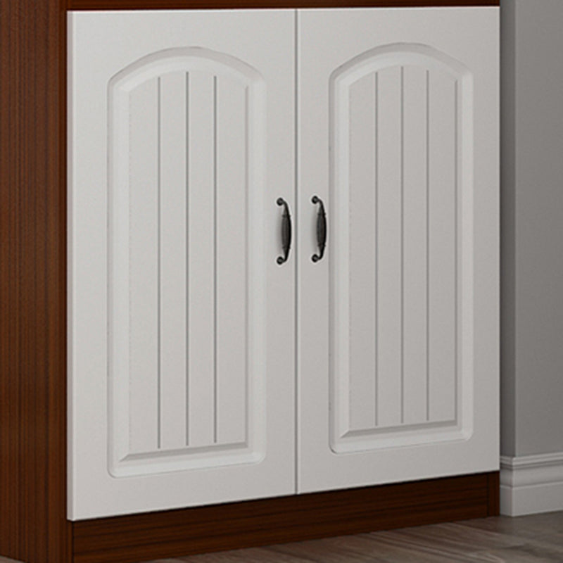Modern Cabinet Water Resistant Wood Accent Cabinet with Doors