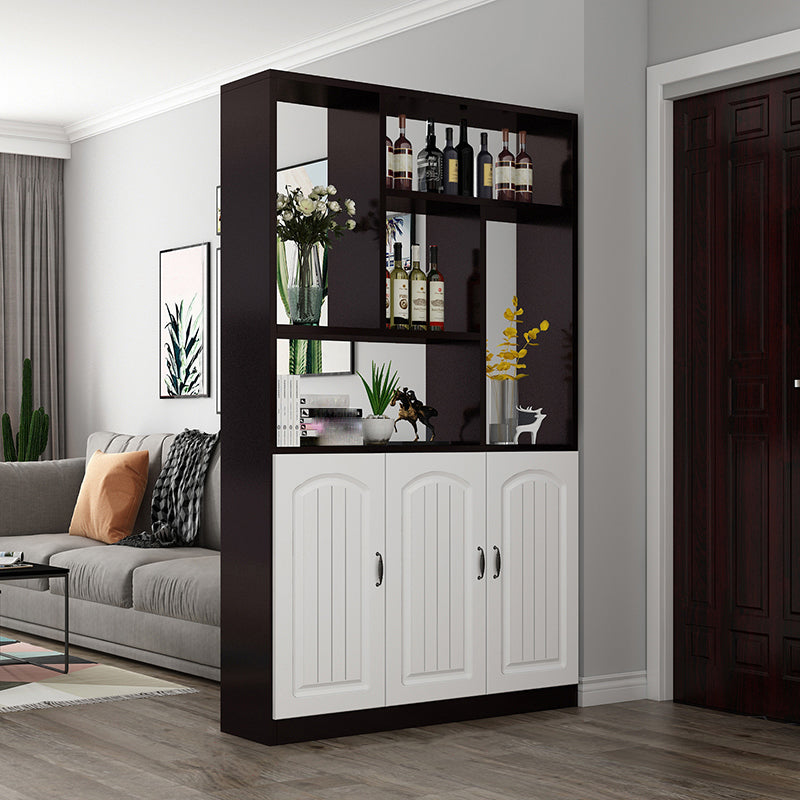 Modern Cabinet Water Resistant Wood Accent Cabinet with Doors
