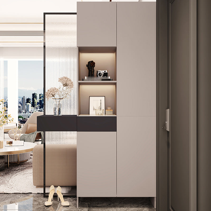 Modern Accent Cabinet Scratch Resistant and Stain Resistant Storage Cabinet with Doors