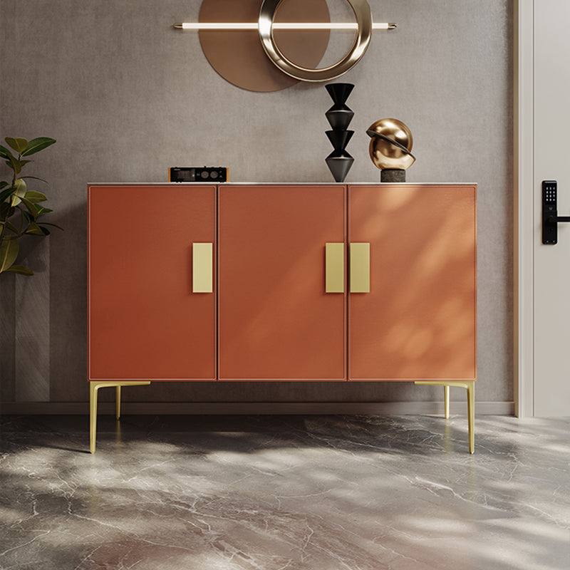 Orange Cabinet Standard 33.46" Tall Accent Cabinet with Doors
