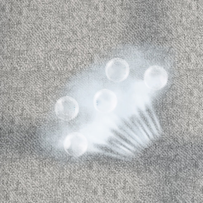 Contemporary Fabric Futon And Mattress, Storage Sleeper Sofa in Grey