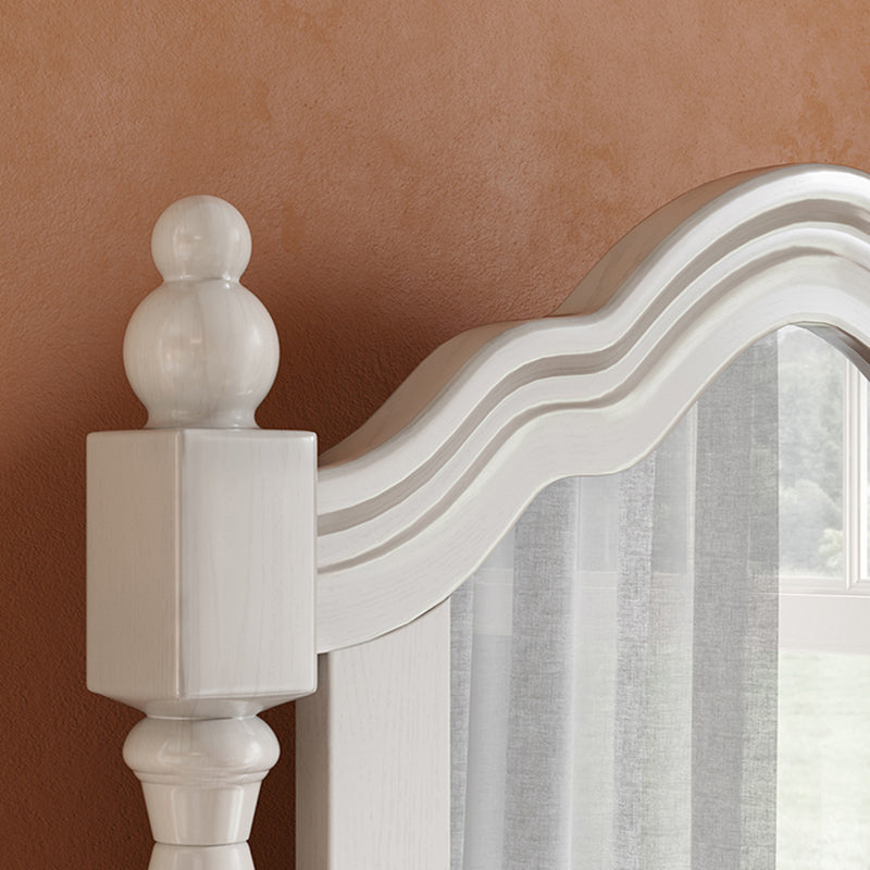 French Country Make-up Vanity Wooden Dressing Table with Drawer