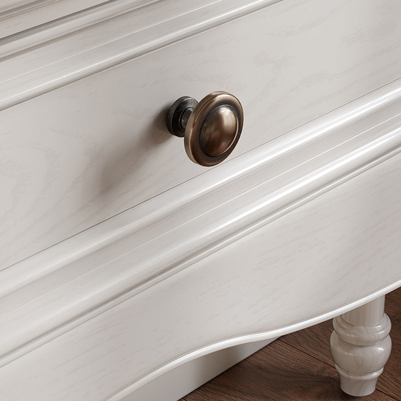 French Country Make-up Vanity Wooden Dressing Table with Drawer