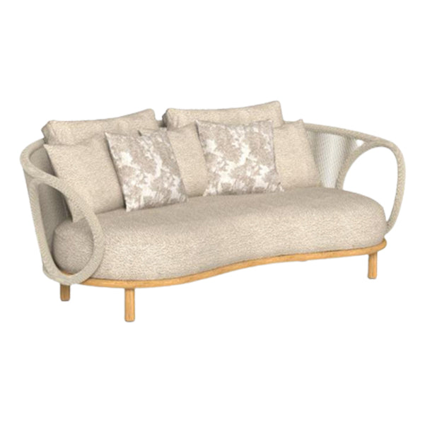 Minimalistic Patio Sofa Farmhouse Style Villa Outdoor Patio Sofa