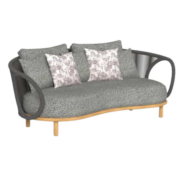 Minimalistic Patio Sofa Farmhouse Style Villa Outdoor Patio Sofa