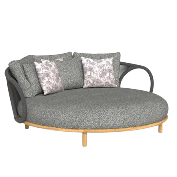 Minimalistic Patio Sofa Farmhouse Style Villa Outdoor Patio Sofa