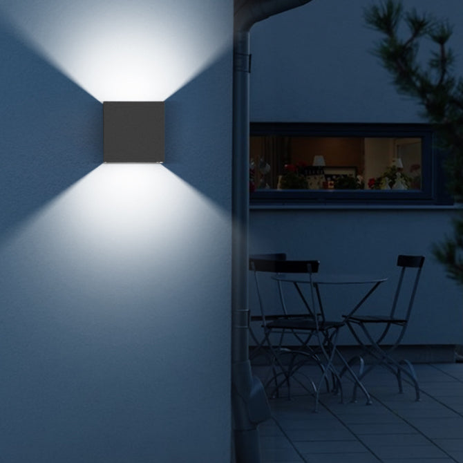 Square Wall Lighting Contemporary Metal 1 Light Wall Sconces