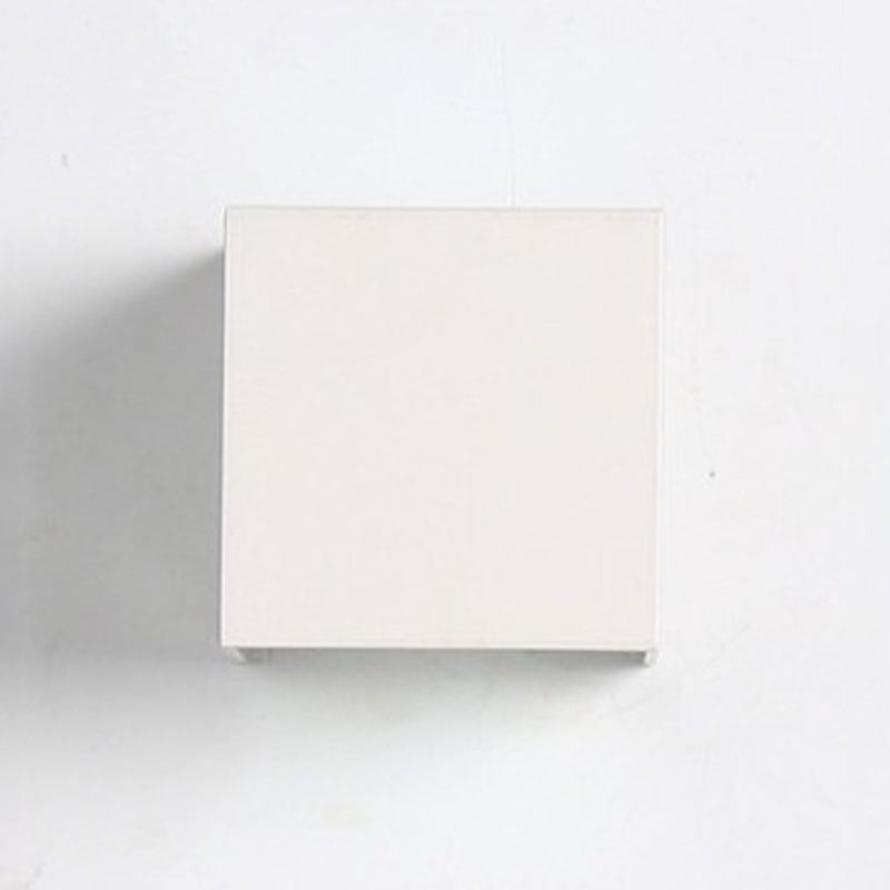 Square Wall Lighting Contemporary Metal 1 Light Wall Sconces