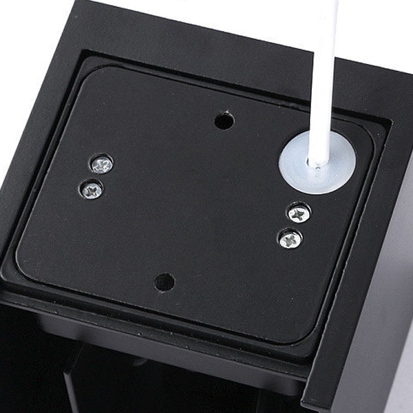 Square Wall Lighting Contemporary Metal 1 Light Wall Sconces