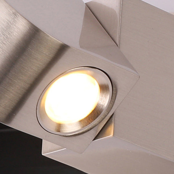 Modern Metal Wall Sconces Rectangle Shape Wall Light for Bedroom