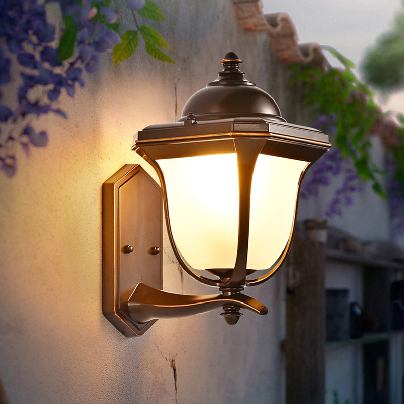 Modern Geometric Wall Lamps Metal 1 Light Wall Light Fixtures