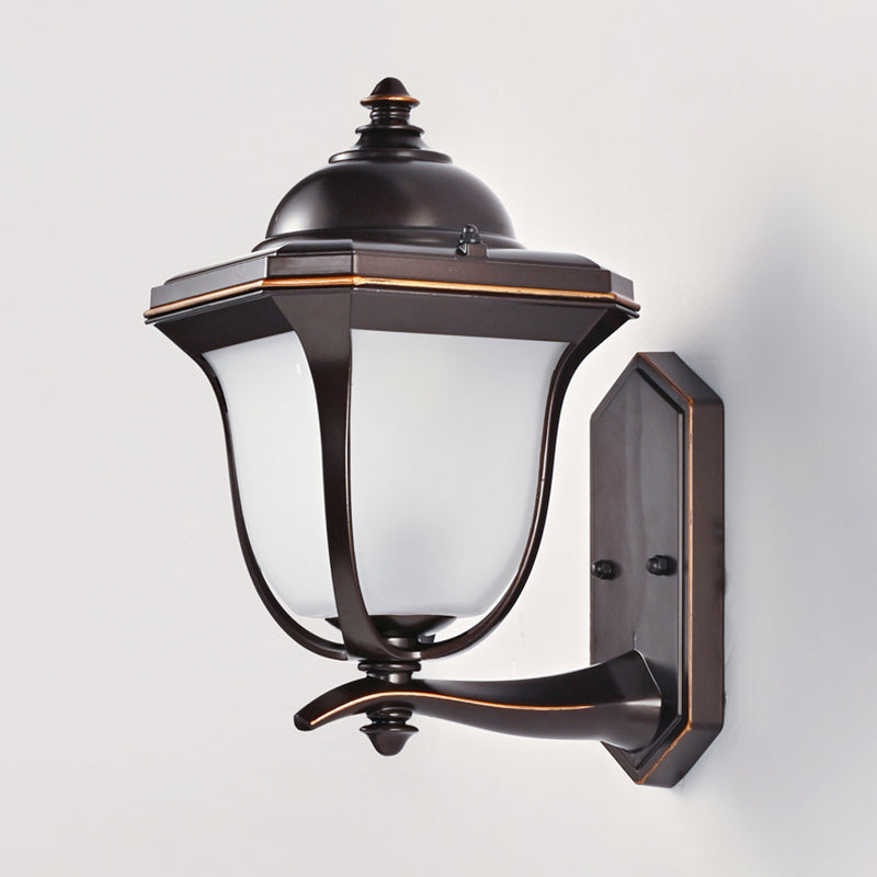 Modern Geometric Wall Lamps Metal 1 Light Wall Light Fixtures