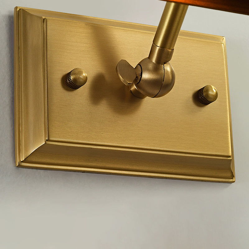 Solid Brass Bath Bar Post Modern 2 - Light Bathroom Vanity Lighting in Black / Gold