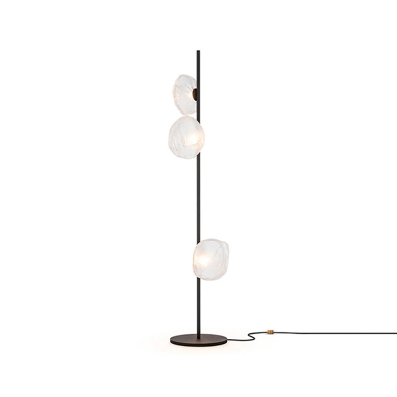 Modern Floor Lamp Creative Glass LED Floor Standing Light for Living Room