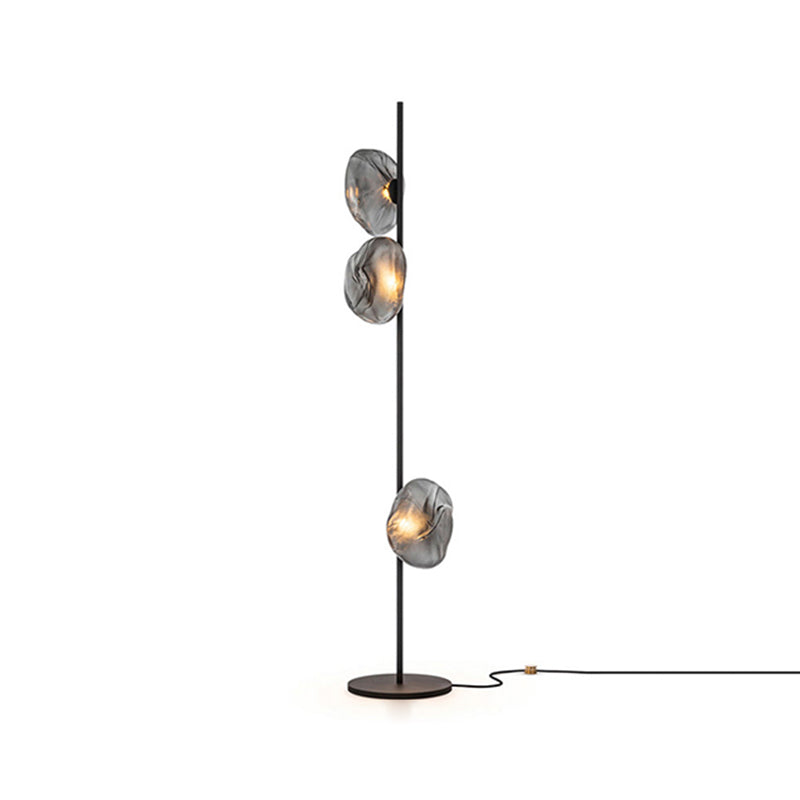 Modern Floor Lamp Creative Glass LED Floor Standing Light for Living Room