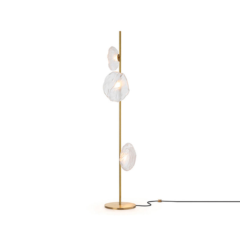 Modern Floor Lamp Creative Glass LED Floor Standing Light for Living Room