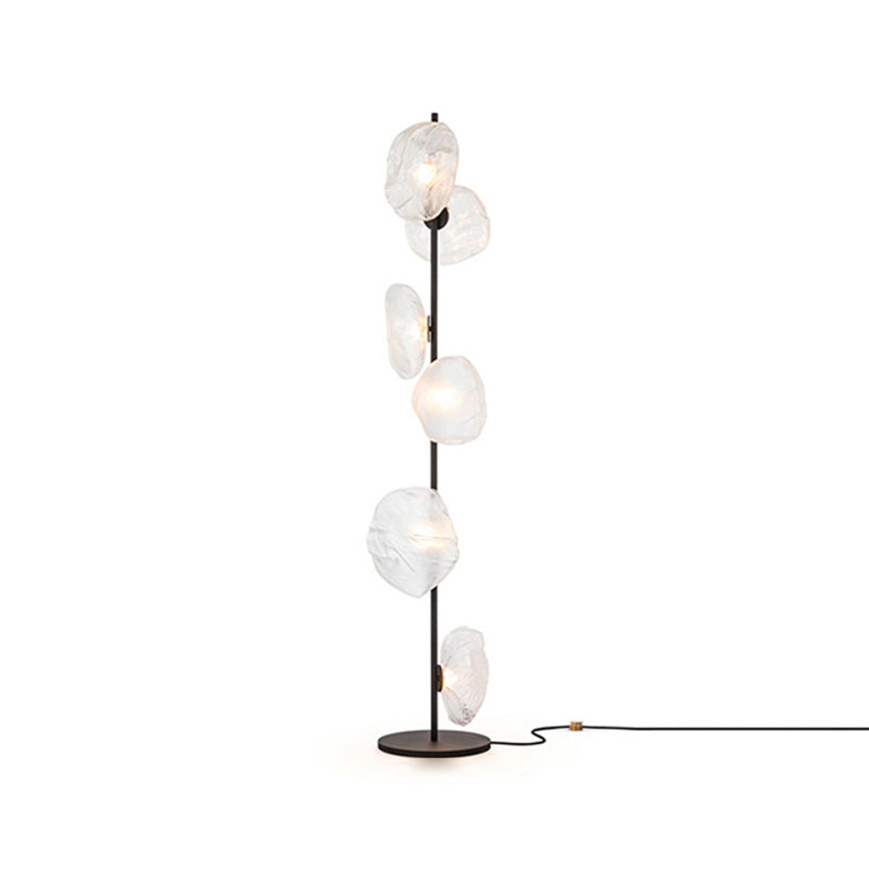 Modern Floor Lamp Creative Glass LED Floor Standing Light for Living Room