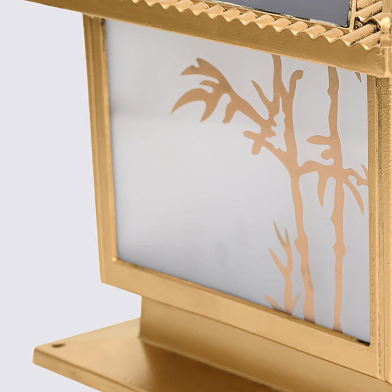 Modern Pillar Lamp Simplicity LED Solar Lighting Fixture for Garden