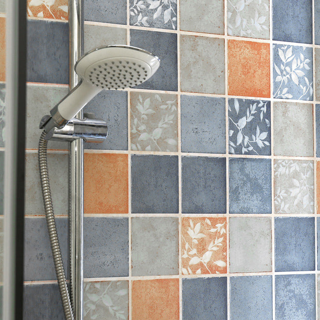 PVC Waterproof Mosaic Tile for Bathroom Backsplash Scratch Resistant